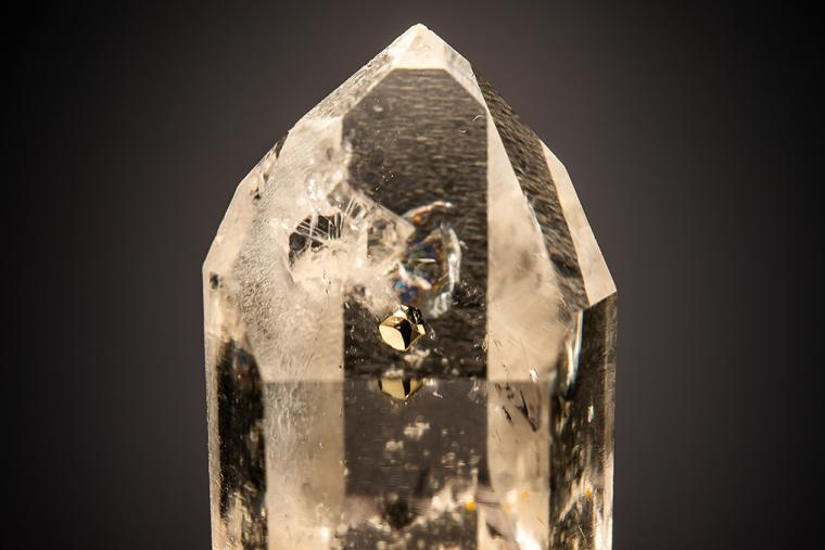 QUARTZ with PYRITE Inclusions
